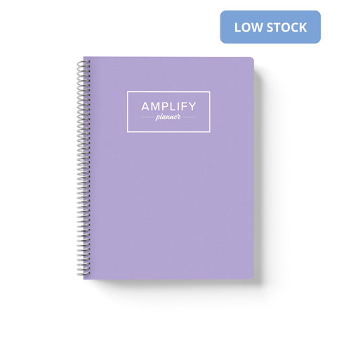 lavender dream weekly Amplify Planner 2025 Weekly Planner on a white background