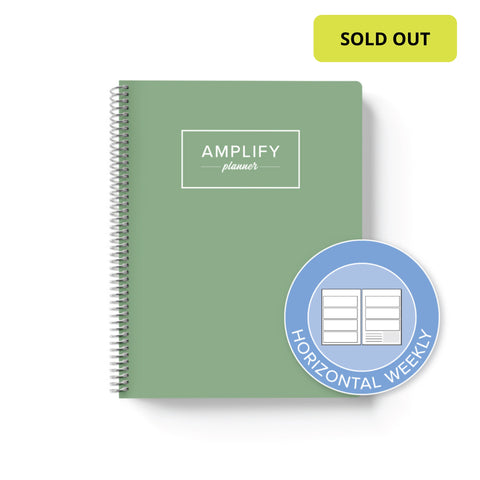 Nurture Green Yearly Planner January-December 2024