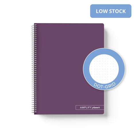 Majestic Purple Spiral Notebook