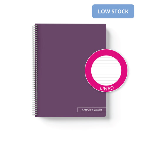 Majestic Purple Spiral Notebook