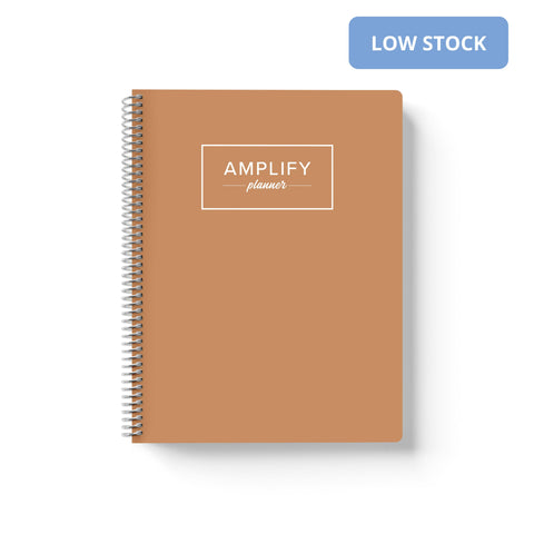 tranquil tan weekly amplify planner