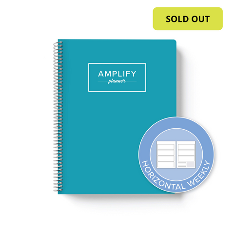 Teal Horizon Yearly Planner | July 2024-June 2025