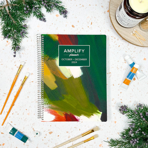 changing seasons quarterly amplify planner