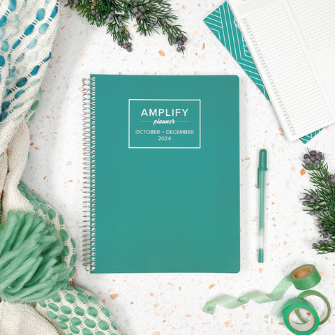 icy sage quarterly amplify planner