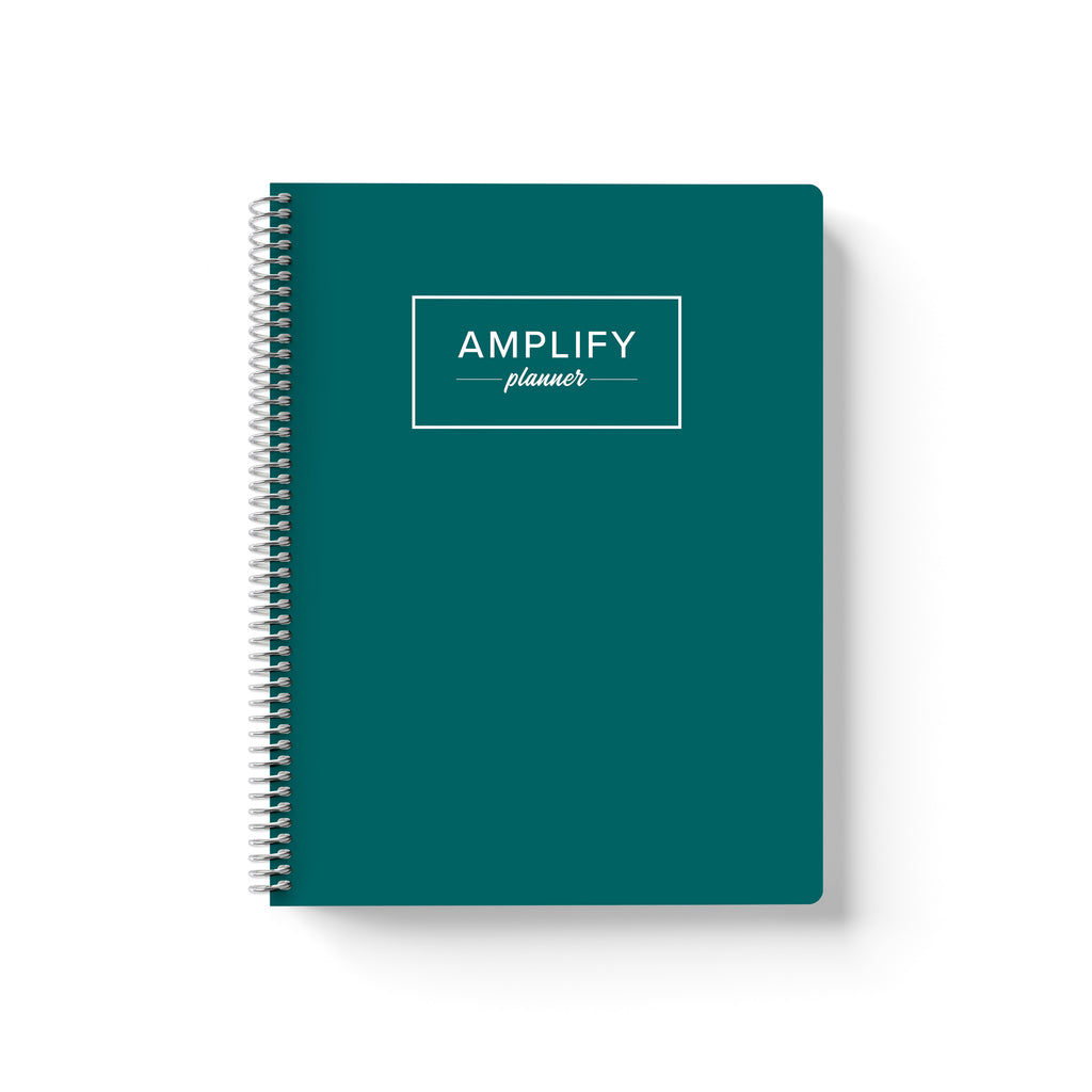 discover teal yearly amplify planner