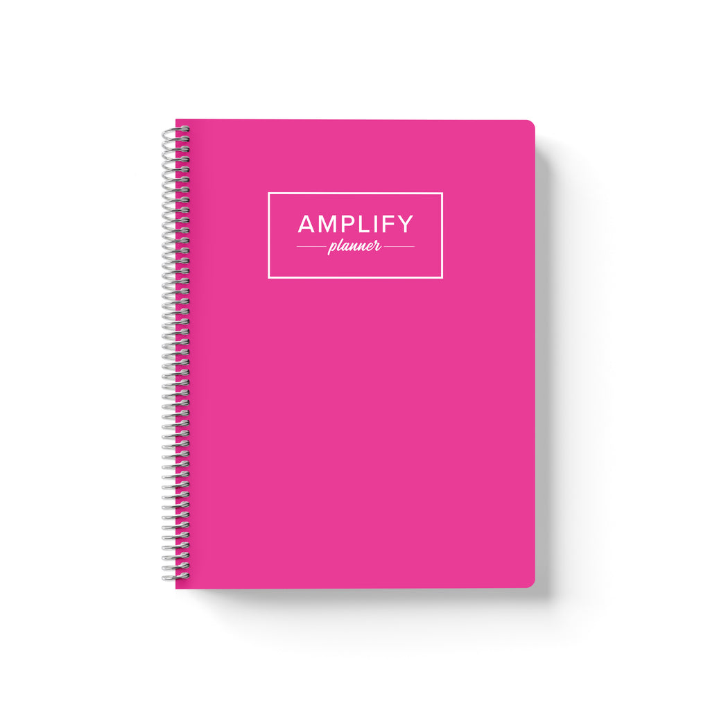 enchanted pink yearly amplify planner