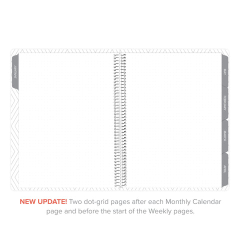 Nurture Green Yearly Planner January-December 2024