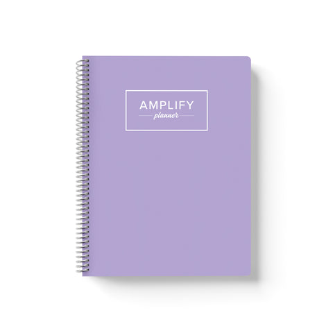 lavender dream yearly amplify planner