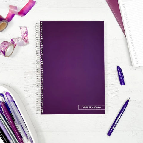 Majestic Purple Spiral Notebook