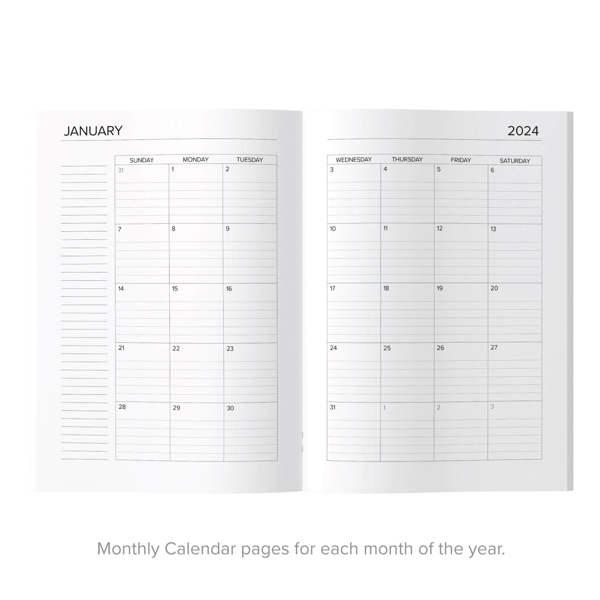 2024 Pocket Calendar Amplify Planner