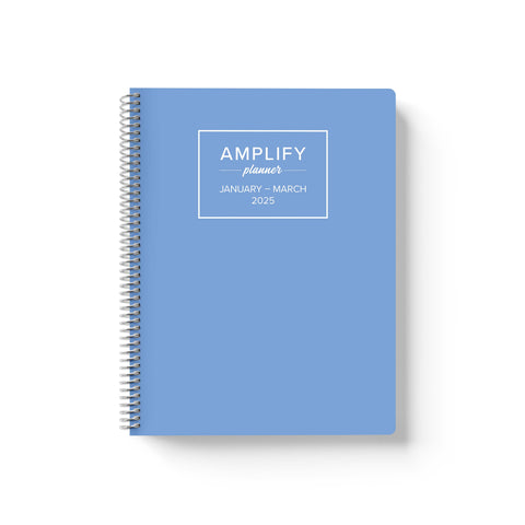 oasis blue 2025 quarterly amplify planner