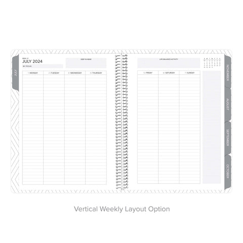 Teal Horizon Yearly Planner | July 2024-June 2025