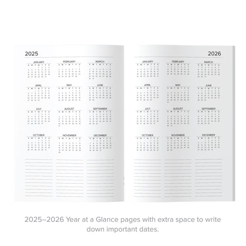 2025 Pocket Calendar